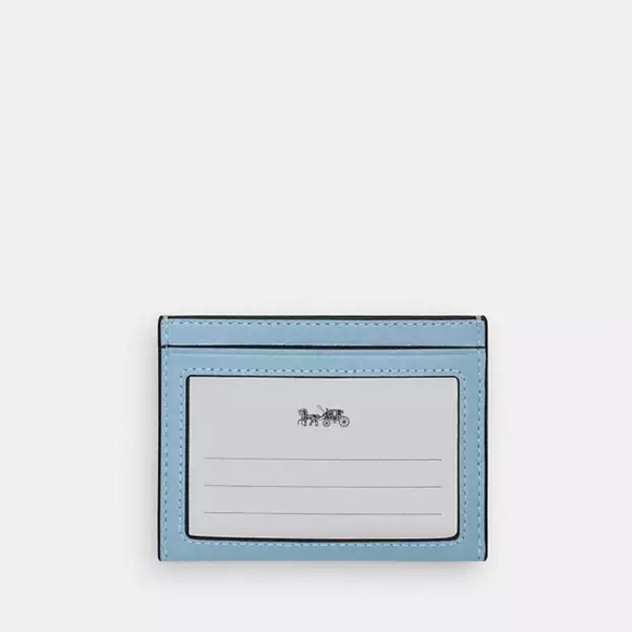 Coach Blue Card Holder - Picture 2 of 5